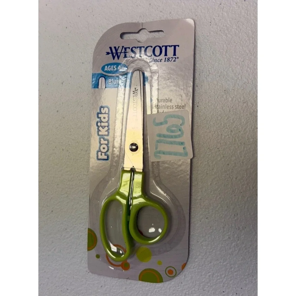 Westcott Scissors Pointed Tip For Kids Ages 6+ You Pick TWO - Ships As 2 Pack